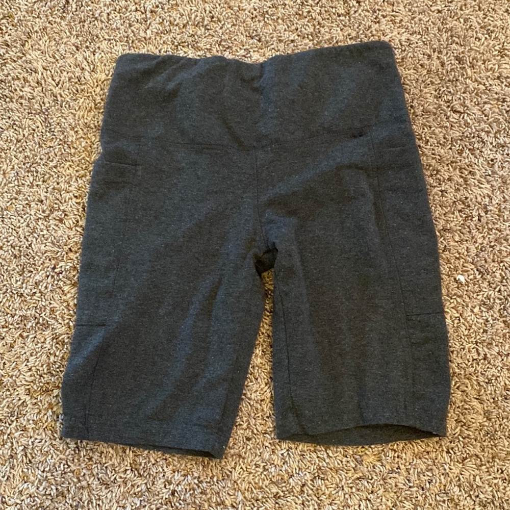 Gray biker shorts brand new